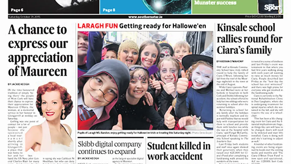 In this weeks Southern Star Image