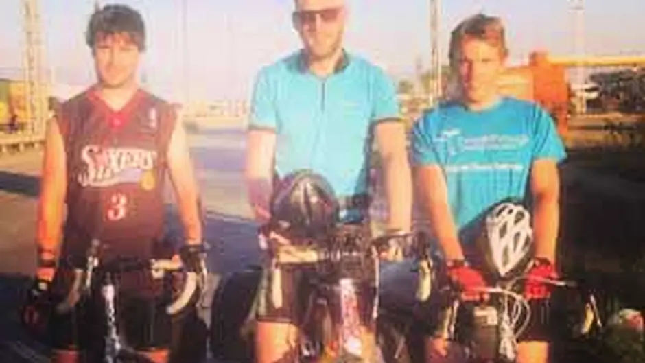 Charity cyclists eye opening trip through migrant crisis Image