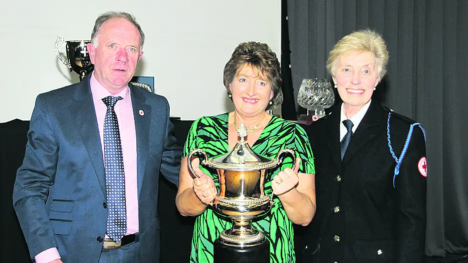 Bandons Bernie receives Red Cross carer award Image