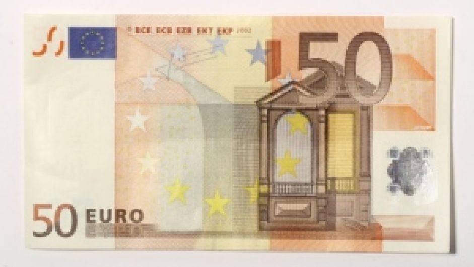 Forged €50 notes warning Image