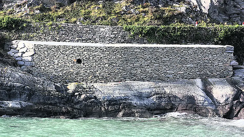 Praise for Council after historic 1933 wall is restored in Allihies Image