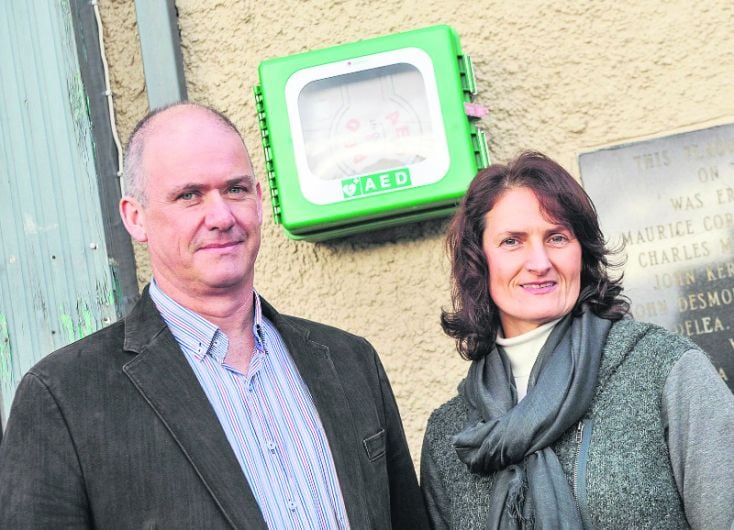 Local firm's defibrillator  a gift for the community Image