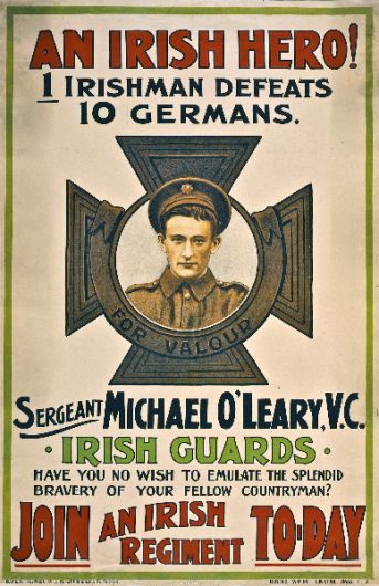 Iveleary's famous poster boy for recruitment is recalled Image