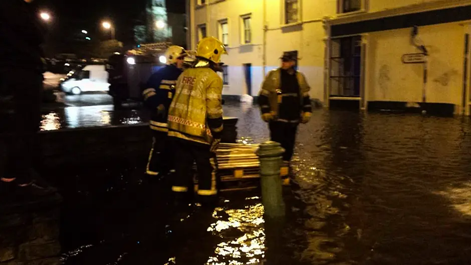 Former mayor slams poor progress on flood relief schemes as Bandon under water again Image