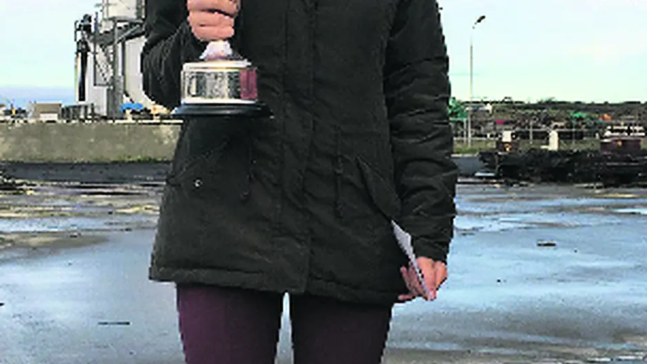 Nancy nets €600 after 17km swim for charity Image