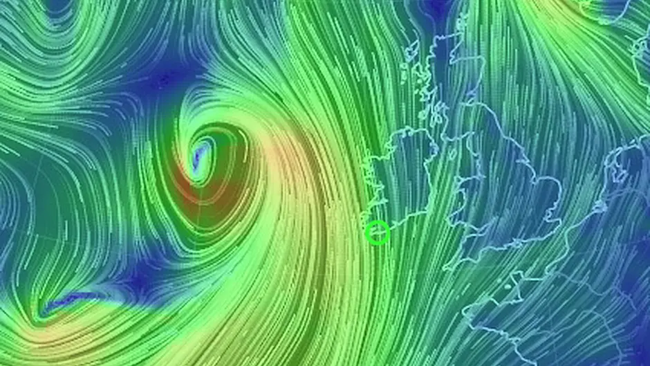 Weather warning as Storm Frank approaches Image