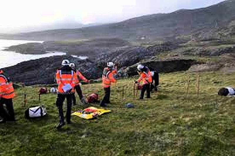 Walker is stretchered off hill near Durrus after injury Image