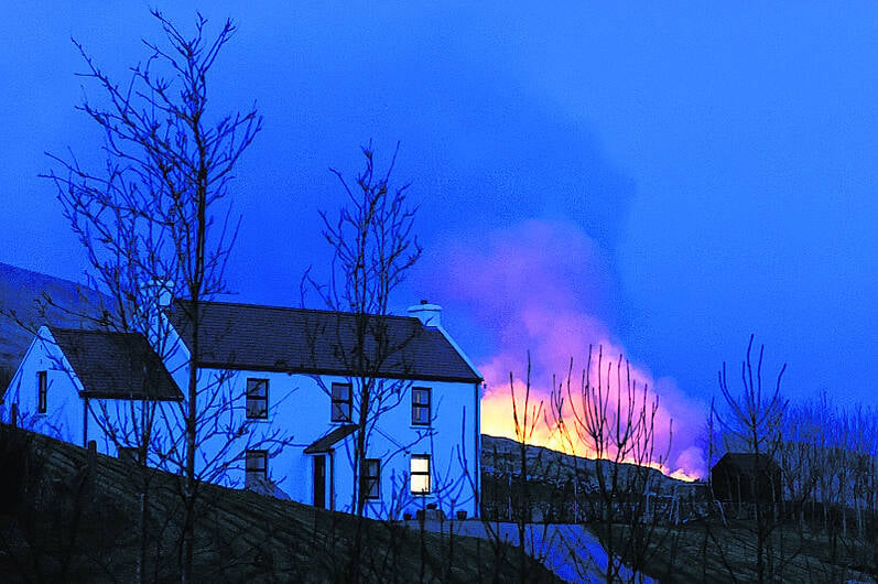 Firefighter describes dramatic gorse fires Image