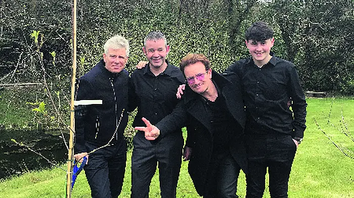 High-profile Bono and friends enjoy a low-profile weekend Image