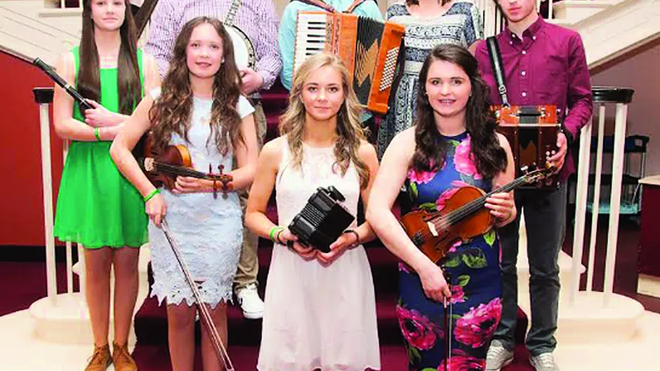 Young trad musicians scoop third prize at NCH Image