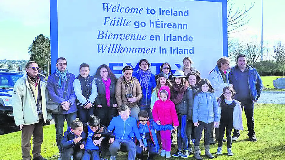 French primary school students enjoy a twinning visit to Schull Image