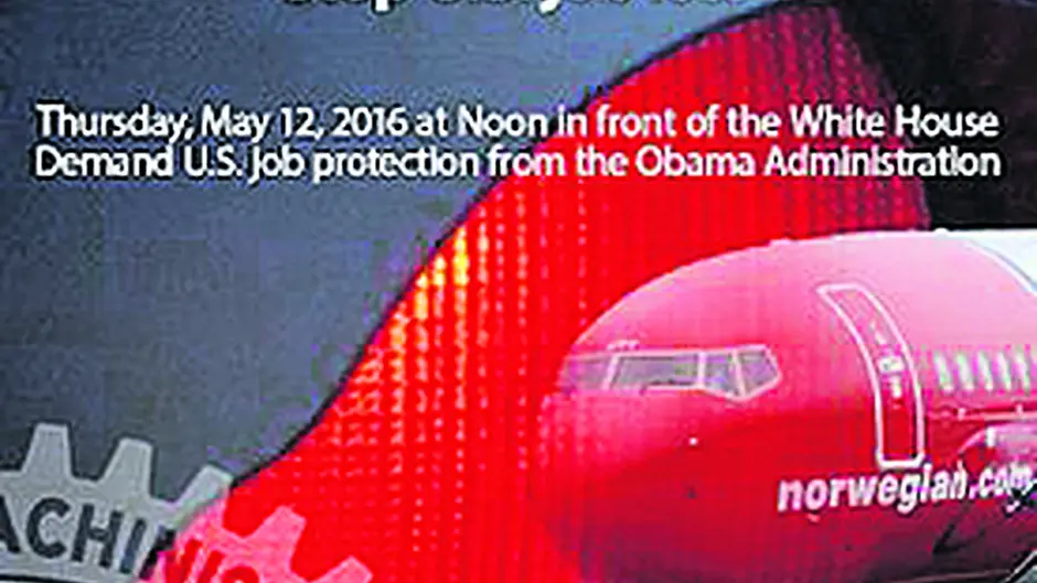 Unions to picket White House over Cork to US flights Image