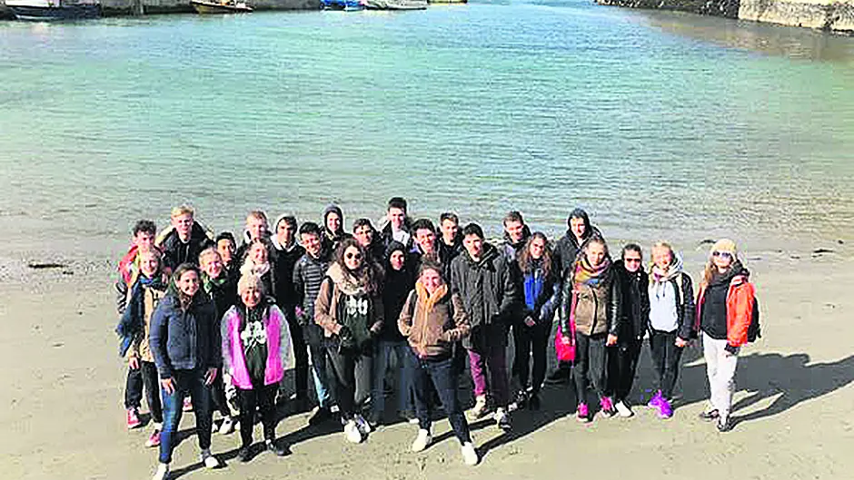 Luxembourg students are thrilled by Cork welcome Image