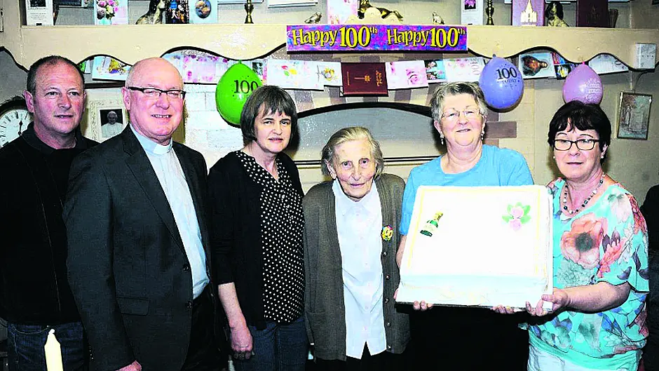 Ballydehob's Kitty (100) a great role model for all of us Image