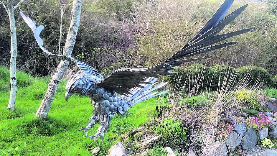 Drimoleague's Nigel spreads his wings with cutlery art Image