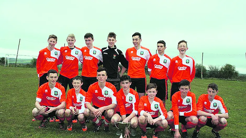 Unbeaten Innishvilla U16s secure historic league title Image