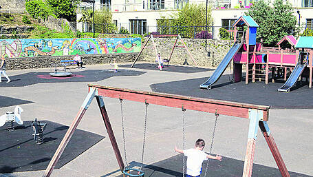Parents are not keen on playground after teens seen ‘throwing stones' at children Image