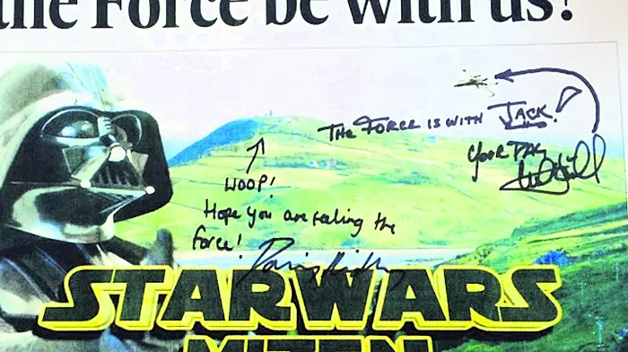 A Southern Star (Wars) treat for fans Jack (5) and Tom (3) Image