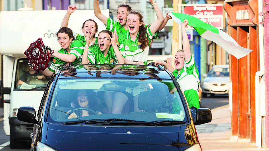 Macroom ladies celebrate historic win Image