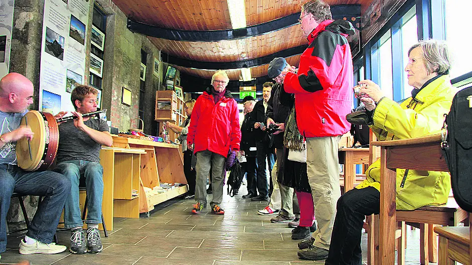 Bere Island's ‘authentic' welcome for its first ever cruise passengers Image