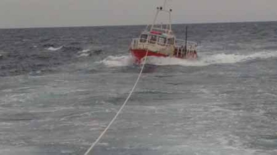 Courtmacsherry lifeboat aids stricken fishing vessel Image