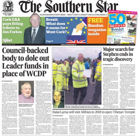 In this week's Southern Star Image