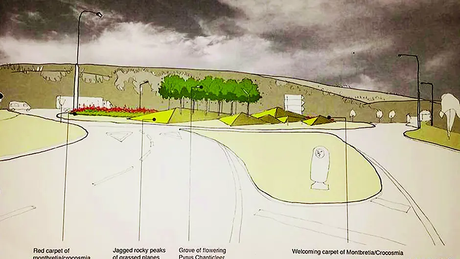 Roundabout to get ‘WAW' facelift Image
