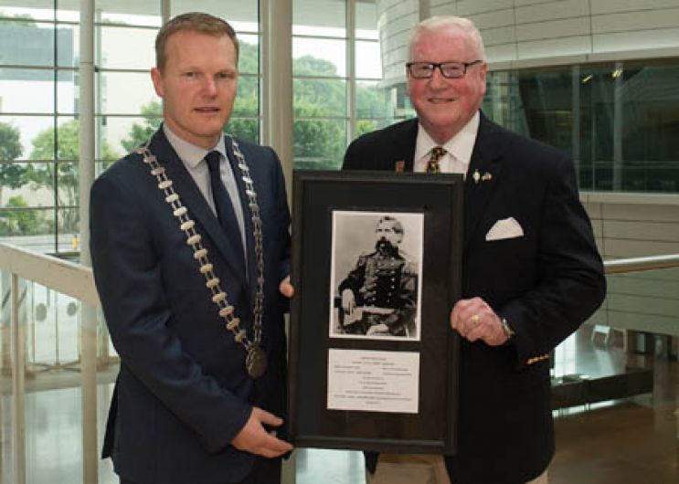 Capt Deasy's items presented to Council Image