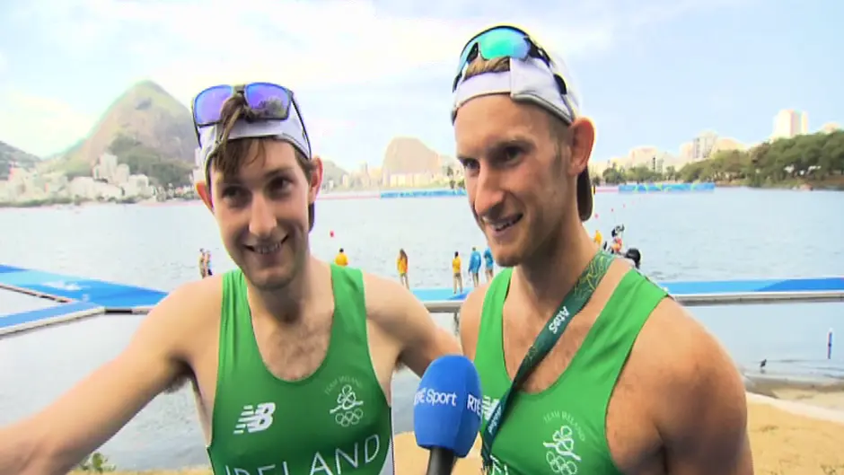 Olympics: 'We were disappointed we couldn't race yesterday, it would have been a bit of craic!' Image