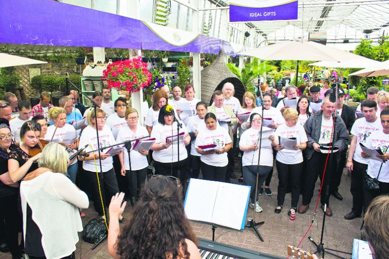 Dripsey garden centre welcomes High Hopes choir and radio show Image