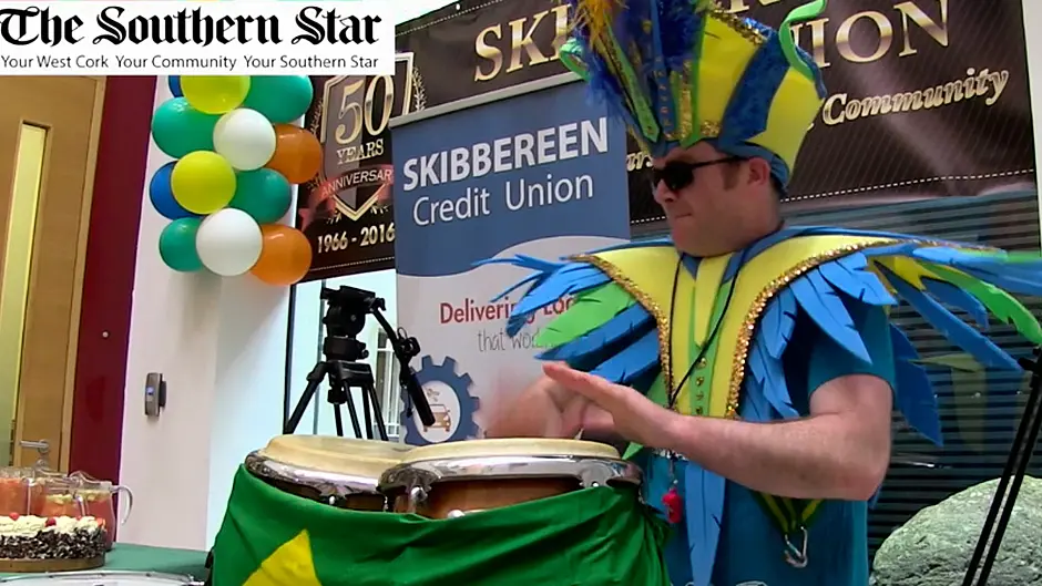 VIDEO: Today's Olympic-sized celebrations filmed at Skibbereen Credit Union Image
