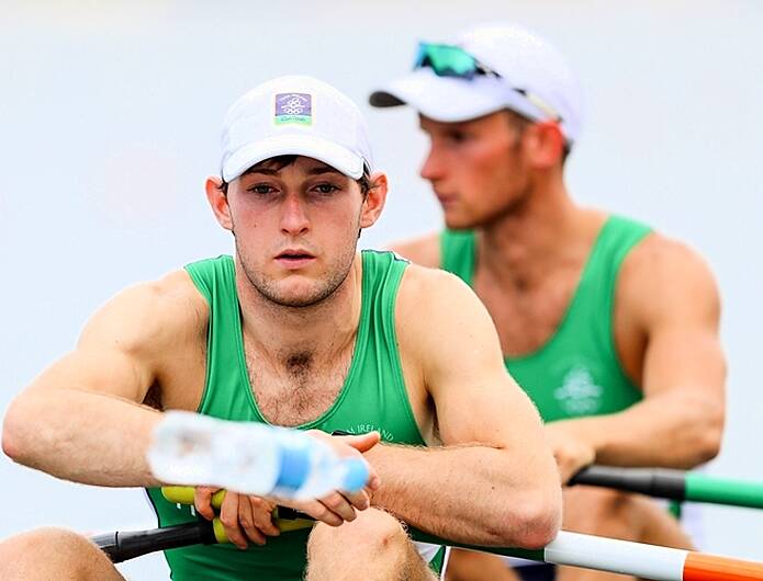 Olympic medallist Paul O'Donovan is through to A final at world rowing championships Image