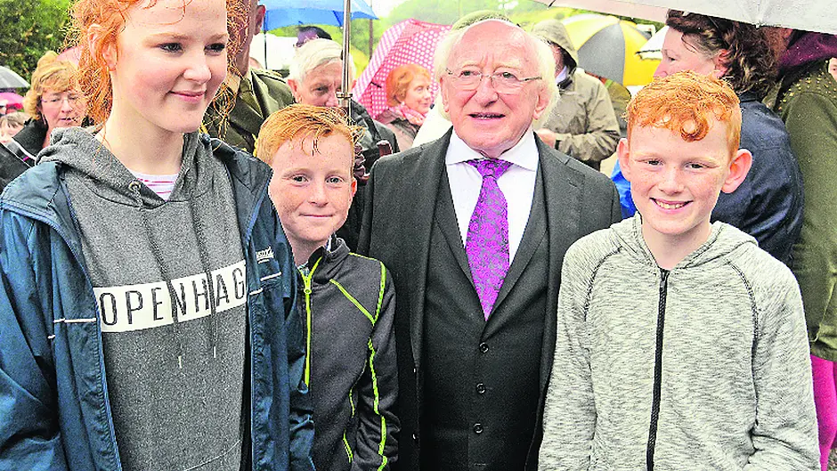 President Higgins' tribute to ‘committed, pragmatic' Collins Image