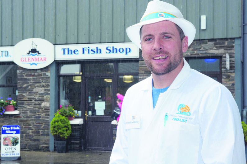 Glenmar's Stephen Hurley in Young Fishmonger finals Image