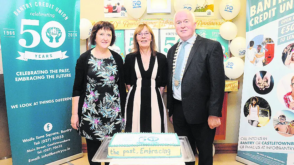 Bantry Credit Union members and friends toast 50th anniversary Image