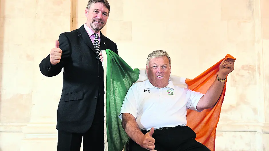 Flying the flag for Irish Paralympics Image