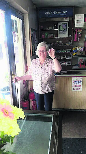 Ellen closes Newcestown's last shop after 58 years in business Image