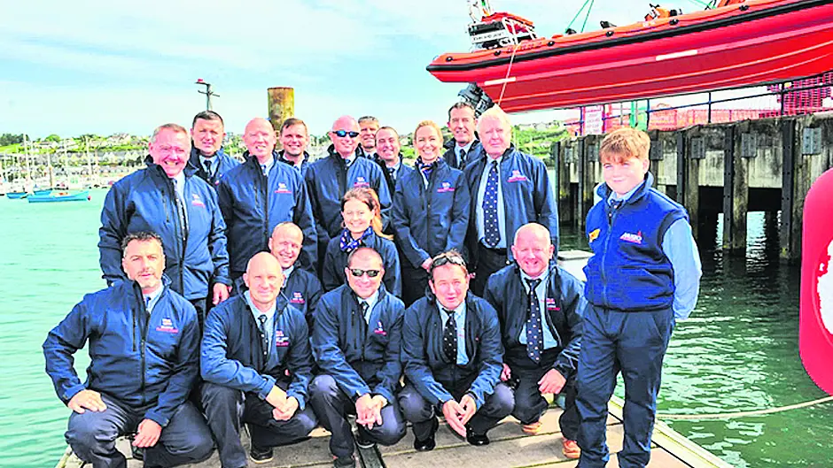 Crosshaven welcomes ‘John and Janet' to its RNLI station Image