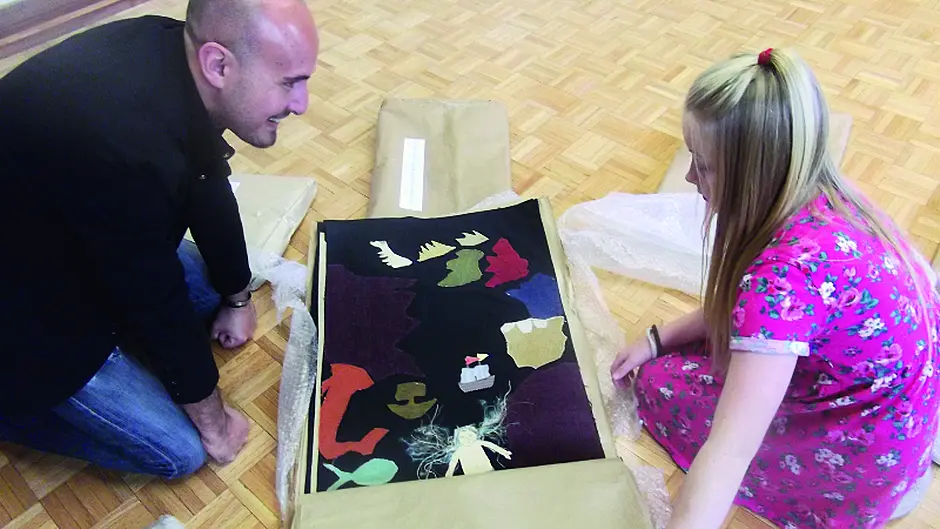 Isobel thrilled to bring ‘Irish Zorro' tapestries from West Cork to museum in Mexico Image