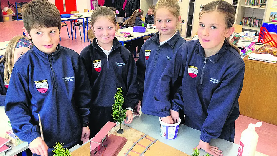 Ovens pupils rediscover the story of the Cork to Macroom railway Image