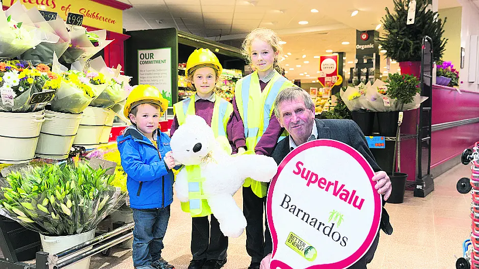 Fields supports Barnardos with energy upgrade Image