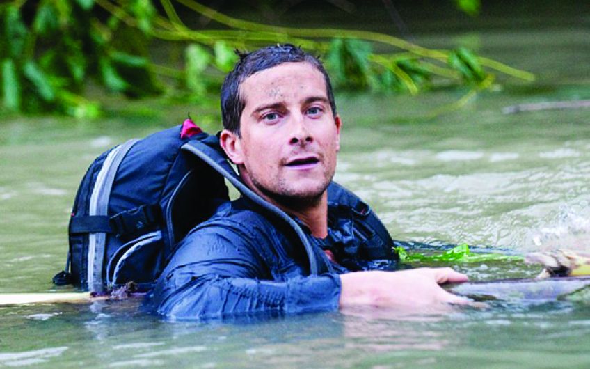 Bear Grylls ‘would find it hard to get through some  of our potholes' Image