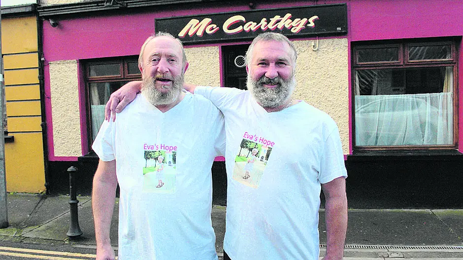Buddies are ready to bare all for a good cause Image