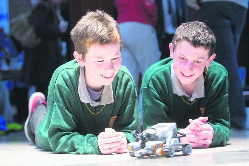 Local students fare well in schools robot competition Image