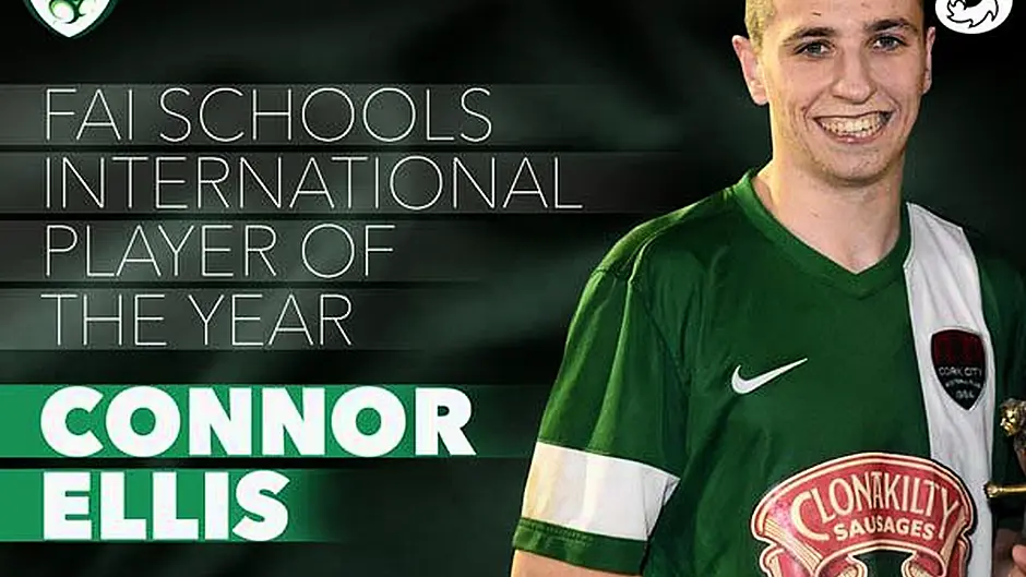 Ellis named FAI Schools' International Player of the Year! Image