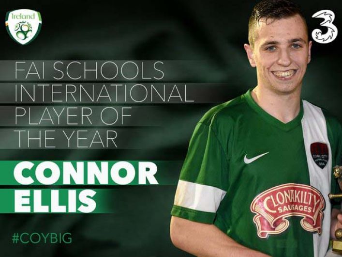 Ellis named FAI Schools' International Player of the Year! Image