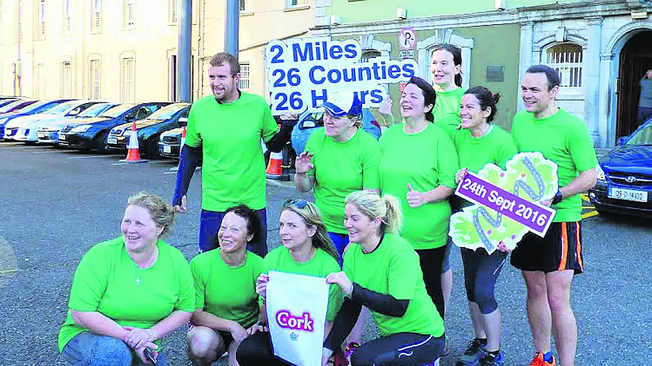 Runners do 2 marathons in 26 hours Image