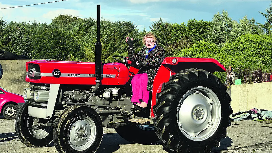 David's granny Kay (92) delighted with tractor win Image