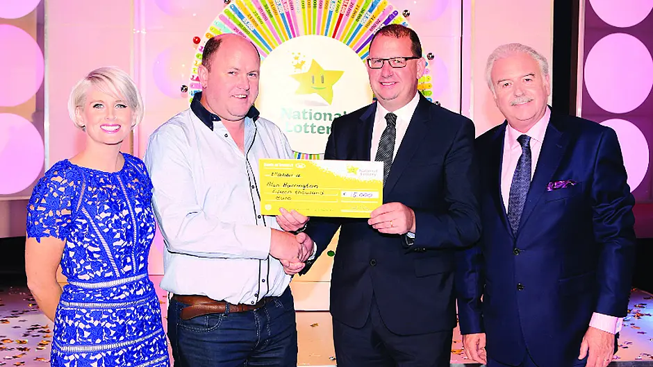 Alan's €15k Lotto win Image