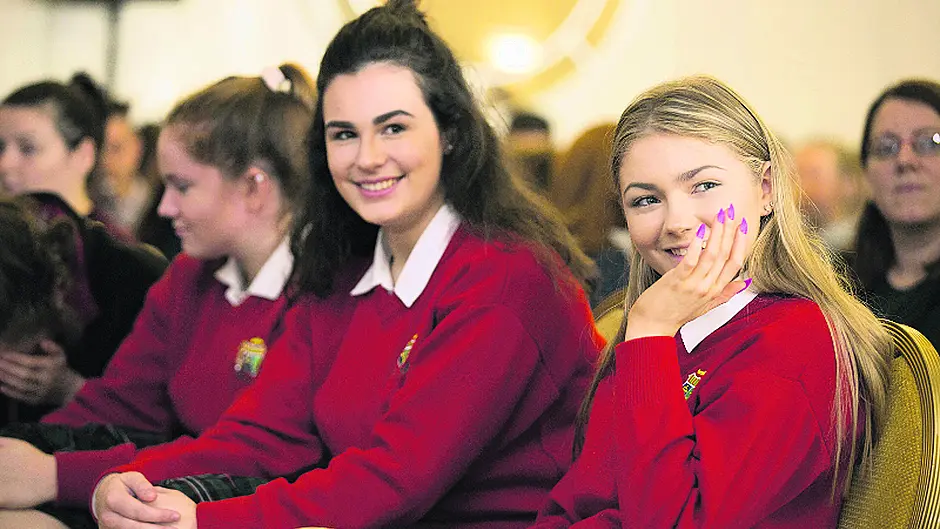 O'Donovans share their advice with transition year students Image